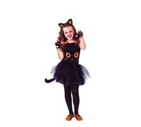 Déguisement De Petit Chatte Gracieuse Pour Fille (Taille 3-4a) Multicolore