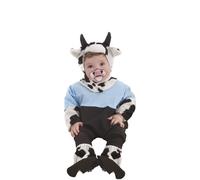 Déguisement De Petit Taureau Bleu Pour Bébé (Taille 6-12m) Multicolore