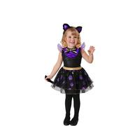 Déguisement De Petite Chatte Violette Pour Fille Et Bébé (Taille 3-4a) Violet