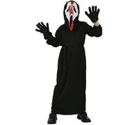 Déguisement De Phantôme Emmasqué Pour Enfants (Taille 7-9a) Multicolore