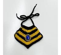 Déguisement de pharaon du chien - Accessoire égyptien pour animaux de compagnie | Vêtements pour chien en tricot réglable, bandana à rayures dorées et noires pour costumes de fête d'animaux de