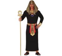 Déguisement de pharaon égyptien noir pour homme L