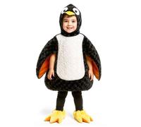 Déguisement de pingouin peluche enfant - 1 - 2 ans (80 - 92 cm) 12 mois