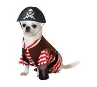 Déguisement de Pirate - ATOSA - Chien - Multicolore - 3 Tailles - Amusant et Attrayant S