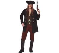 Déguisement De Pirate Noir Homme Multicolore