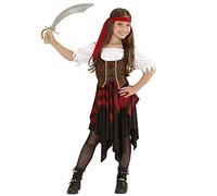 Déguisement de Pirate - WIDMANN - Pirates, Corsaires et Bucaniers - Robe, corset, bandeau - Enfant