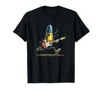 Déguisement de Pistolet Amusant avec Guitare électrique T-Shirt