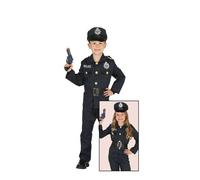Déguisement De Police Bleue Pour Enfants (Taille 3-4a) Multicolore