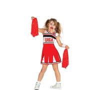 Déguisement Pom Pom Girl Zombie pour Fille M-(7/9 Ans)