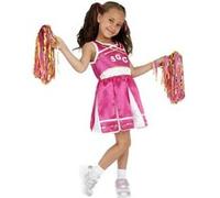 Costume De Pom-Pom Girl Pour Enfant Sd L Rose