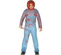 Déguisement De Poupée Diabolique Pour Homme (Taille M) Multicolore