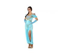 Déguisement De Princesse Arabe Bleue Pour Femme (Taille Xl) Multicolore