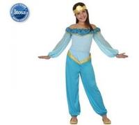 Deguisement De Princesse Arabe Jasmine Bleue Enfant - Bleu - T-1 bleue G
