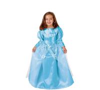 Déguisement De Princesse Bleue Pour Fille (Taille 7-9a) Multicolore