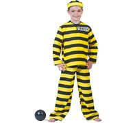 Déguisement de prisonnier Dalton garçon 4-5 ans