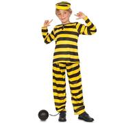 Déguisement de prisonnier jaune pour enfant - EUROCARNAVALES, SA - 10 ans - Carnaval 10 ans