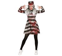 Déguisement de prisonnier zombie pour femme - Pas bon du tout : être en prison