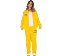 Déguisement De Prisonnière Jaune Pour Femme (Taille M-L) Multicolore