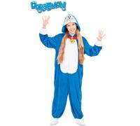 Mom Doraemon Girl Custom Bleu 5-6 Years