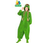 Mom Pijama Oscar El Gruñón Junior Costume Vert 7-9 Years