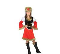 Déguisement De Ruse Rouge Pour Fille (Taille 10-12a) Multicolore
