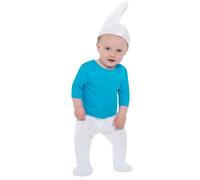 Déguisement de Schtroumpf Bébé The Smurfs, Dessins Animés, Petit Nain - Bleu 6-12 mois