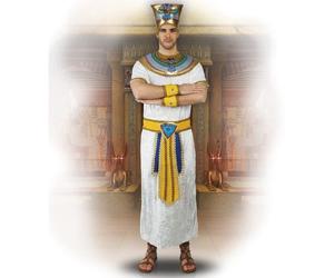 Déguisement de Séref Roi d'Egypte - BOLAND - Antiquité - Blanc - Adulte - Homme - Polyester XL