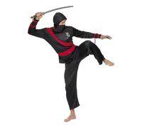 Déguisement de serpent noir ninja - En tant que combattant ninja, tu peux entrer