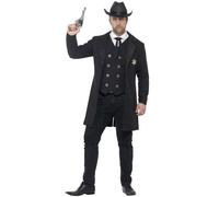 Déguisement De Shérif Pour Homme (Taille Xxl) Multicolore