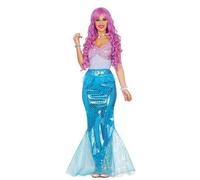 Déguisement De Sirène Glamour Pour Femme (Taille L) Multicolore