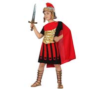 Déguisement De Soldat Romain Enfant 10-12 Ans (145-160 Cm) Rouge