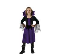 Déguisement De Sorcière Avec Toile D?Araignée Pour Fille (Taille 10-12a) Multicolore