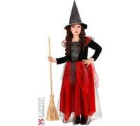 Déguisement de Sorcière Enfant Noir & Bordeaux (Taille 8 à 10 ans) bordeaux G