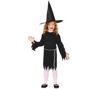 Déguisement De Sorcière Pas Cher Pour Fille (Taille 10-12a) Multicolore