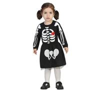 Déguisement de Squelette - Bébé Fille - 2/3 ans (86 à 96 cm)