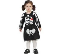 Déguisement de Squelette - Bébé Fille - 2/3 ans (86 à 96 cm)