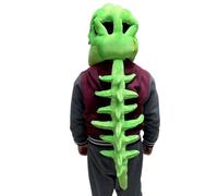Déguisement de squelette de dinosaure avec son | Accessoires pour masque et cosplay pour adultes pour représentations scènes, événements thématiques, conventions comiques, théâtre