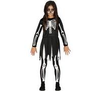 déguisement de squelette fille - 10/12 ans - noir - guirca 87751 Noir G