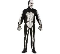 Déguisement de Squelette pour hommes - Halloween - Noir - Homme M