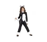 Cool Cat Costume, Female Large Age 10-12 Noir