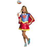 Déguisement De Supergirl Deluxe Pour Fille Multicolore