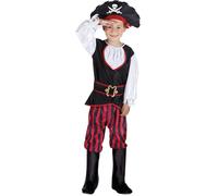 Déguisement De Tom Le Capitaine Pirate - 10/12 Ans (140 À 152 Cm)