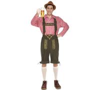 Déguisement De Tyrolien Oktoberfest Pour Homme (Taille Xl) Multicolore