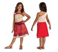 Disney - Déguisement Moana 2 pour enfants, sous licence officielle, détails imprimés complexes, inspiré du film Moana 2, 3-4, 4-6 et 7-8 ans