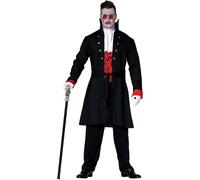 Déguisement De Vampire Élégant Pour Homme (Taille M) Multicolore