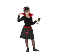 Déguisement De Vampiresse Avec Chauve-Souris Pour Fille (Taille 10-12a)