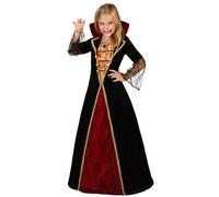 Atosa Vampirea Children´s Girl Long Dress Costume Rouge 10-12 Years