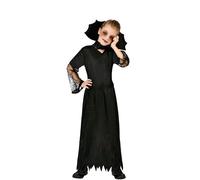 Déguisement De Veuve Noire Halloween Pour Fille (Taille 7-9a)