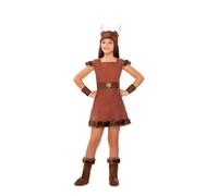 Déguisement De Vikingue Odin Pour Fille Multicolore