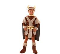 Déguisement De Vikingue Pour Enfant (Taille 7-9a) Multicolore